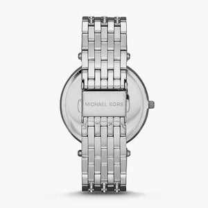 Michael Kors MK3218 Darci Orange Dial Silver Stainless Steel Strap Watch for Women Michael Kros