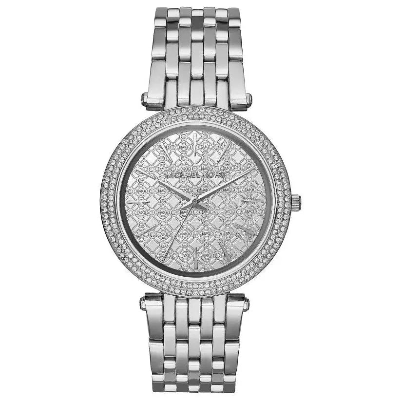 Michael Kors MK3404 Darci Silver Dial Silver Steel Strap Watch for Women Michael Kros