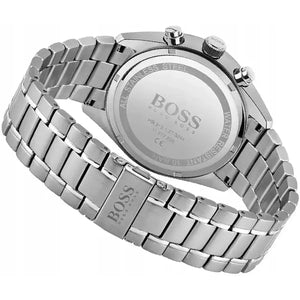 Hugo Boss 1513871 Champion Black Dial Silver Steel Strap Watch for Men Hugo Boss