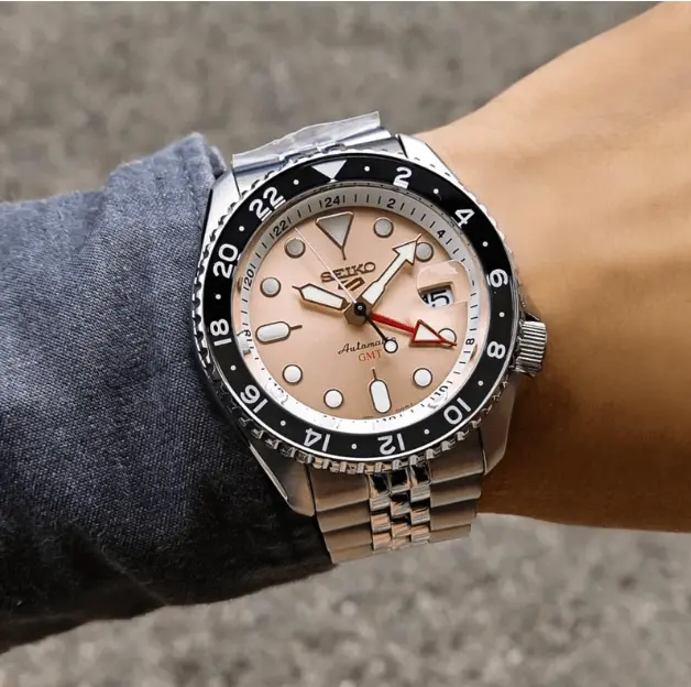 Seiko SSK043K1 5 Sports GMT Automatic Men's Watch Seiko