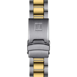 Tissot T120.410.22.051.00 Seastar 1000 Black Dial Two Tone Steel Strap Watch For Men Tissot