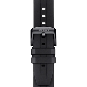 Tissot T120.417.37.051.02 Seastar 1000 Chronograph Black Dial Black Rubber Strap Watch For Men Tissot