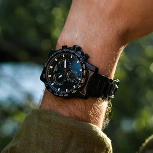 Tissot T125.617.33.051.00 Supersport Chrono Black Dial Black Steel Strap Watch For Men Tissot