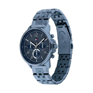 Tommy Hilfiger 1782227 Harper Quartz Blue Dial Blue Steel Strap Watch For Women Tommy Hilfiger