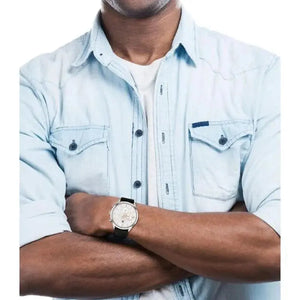 Tommy Hilfiger 1791400 Kane Chronograph White Dial Brown Leather Strap Watch for Men Tommy Hilfiger