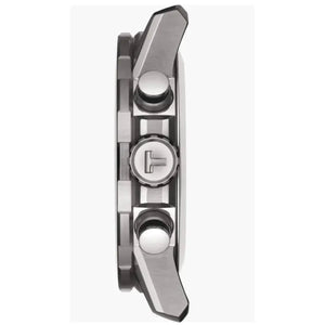 Tissot T125.617.16.051.00 Supersport Chrono Black Dial Black Leather Strap Watch for Men Tissot