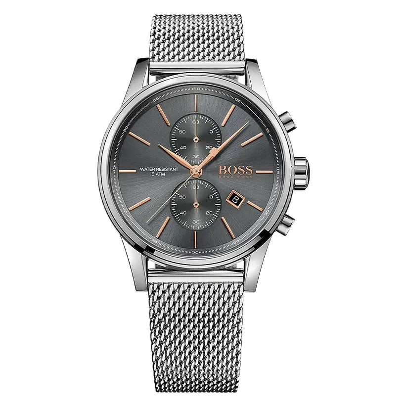 Hugo Boss Jet 1513440 – Minimalist Grey Dial Chronograph Men’s Watch Watch Enclave