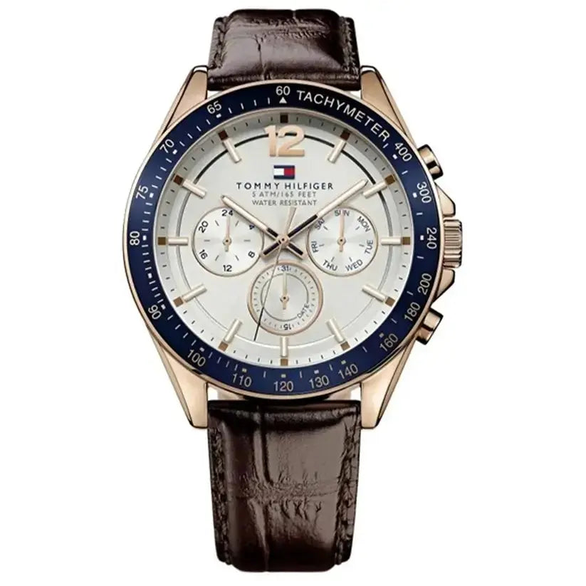 Tommy Hilfiger 1791118 Men's Luke Brown Chronograph Watch Tommy Hilfiger