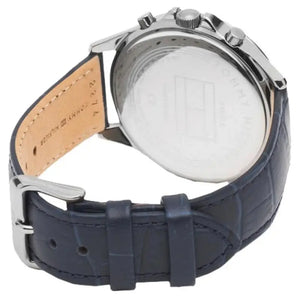 Tommy Hilfiger 1781979 Ari Quartz Diamonds Blue Dial Blue Leather Strap Watch for Women Tommy Hilfiger