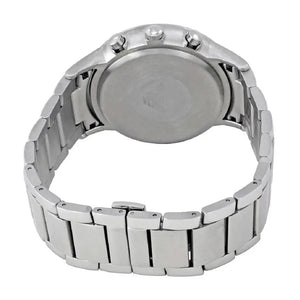 Emporio Armani AR2486 Renato Chronograph Blue Dial Silver Steel Strap Watch For Men Emporio Armani