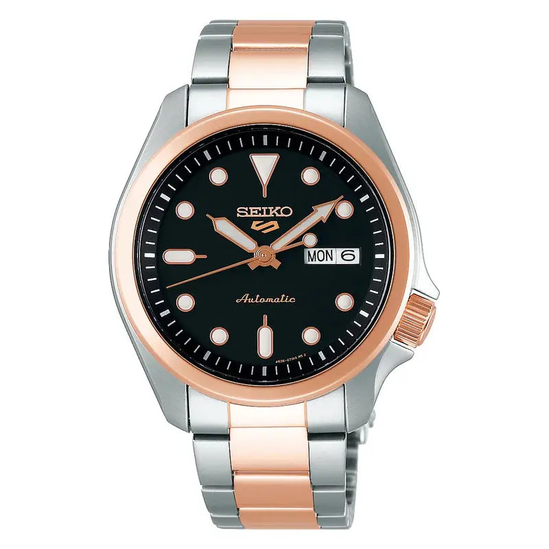 Seiko SRPE58K1 Men's Two-Tone 5 Sports Watch Seiko