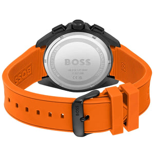 BOSS Distinct Black Dial Chronograph Men's Watch HB1513957 - Watch Enclave