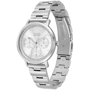 BOSS Prima Silver Dial Women's Watch HB1502570 - Watch Enclave