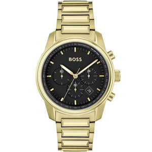 BOSS Trace Black Dial Chronograph Men's Watch HB1514006 - Watch Enclave