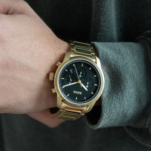 BOSS Trace Black Dial Chronograph Men's Watch HB1514006 - Watch Enclave