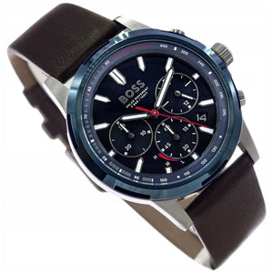 BOSS View Black Dial Chronograph Men's Watch HB1514030 - Watch Enclave