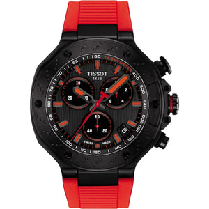 Tissot Supersport Chronograph T141.417.37.061.01 – 45mm Men’s Anthracite Dial Black PVD Swiss Chronograph-Tissot-Watch Enclave