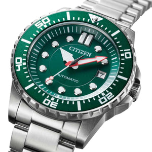 Citizen Mechanical Sports Green Dial Automatic Men's Watch NJ0129 - 87X - Watch Enclave