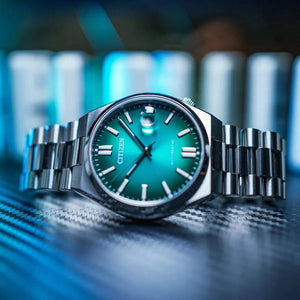 Citizen Tsuyosa Gradient Teal Automatic Men's Watch NJ0151 - 88X - Watch Enclave