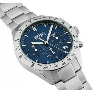 Hugo Boss 1513582 Talent Blue Dial Silver Steel Strap Watch for Men Hugo Boss
