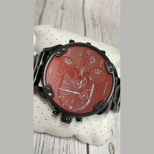 Diesel DZ7395 Mr Daddy 2.0 Black Stainless Steel Men's Watch Diesel