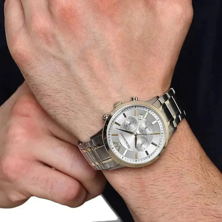 Emporio Armani AR11076 Men's Watch Renato Gold Emporio Armani