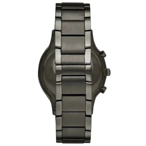 Emporio Armani AR11215 Chronograph Blue Dial Gunmetal Strap Men's Watch Emporio Armani