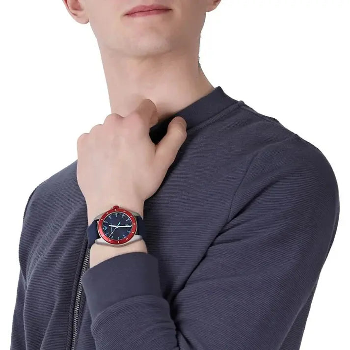 Emporio Armani AR11217 Blue Dial Men's Watch Emporio Armani