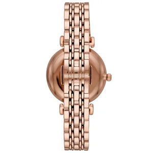 Emporio Armani AR11244 T-Bar Rose Gold Tone Ladies Watch Emporio Armani