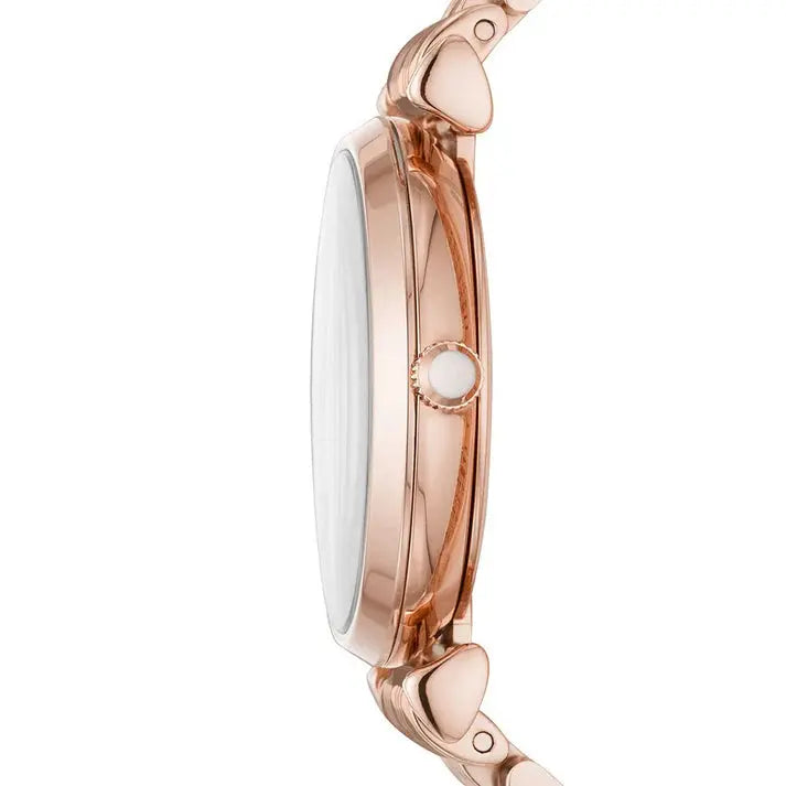 Emporio Armani AR11244 T-Bar Rose Gold Tone Ladies Watch Emporio Armani