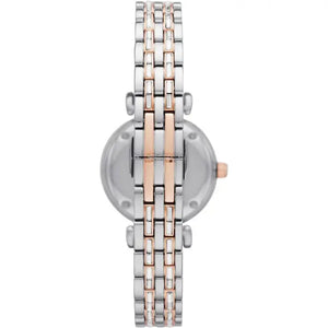 Emporio Armani AR11290 Gianni T-Bar Mother Of Pearl Ladies Watch Emporio Armani