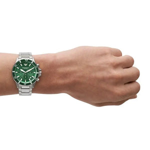 Emporio Armani AR11500 Diver Green Men’s Watch Emporio Armani