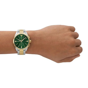 Emporio Armani AR11511 Chronograph Two-Tone Men's Watch Emporio Armani