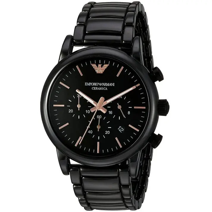 Emporio Armani AR1509 Luigi Ceramica Chronograph Men's Watch Emporio Armani