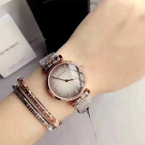 Emporio Armani AR1725 Ladies Watch Gianni T-Bar Two Tone Emporio Armani