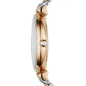 Emporio Armani AR1840 Two Tone Gianni Stainless Steel Ladies Watch Emporio Armani