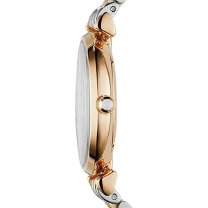 Emporio Armani AR1840 Two Tone Gianni Stainless Steel Ladies Watch Emporio Armani