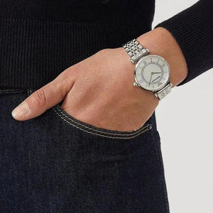 Emporio Armani AR1908 Classic Mother Of Pearl Dial Ladies Watch Emporio Armani