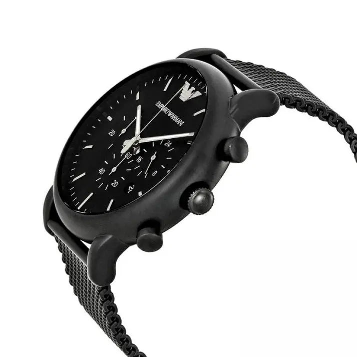 Emporio Armani AR1968 Black Dial Chronograph Men's Watch Emporio Armani