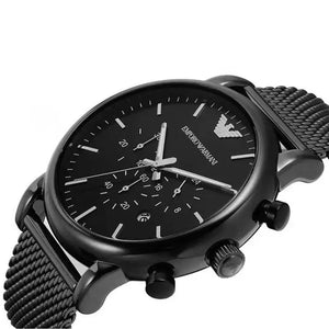 Emporio Armani AR1968 Black Dial Chronograph Men's Watch Emporio Armani