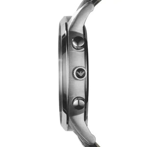 Emporio Armani AR2447 Men's Renato Chronograph Watch Black Emporio Armani