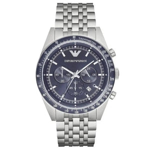 Emporio Armani AR6072 Chronograph Blue Dial Men's Watch Emporio Armani