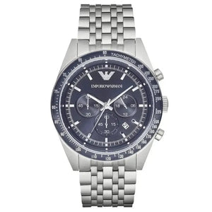 Emporio Armani AR6072 Chronograph Blue Dial Men's Watch Emporio Armani