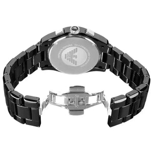 Emporio Armani Ceramica Chronograph Quartz Women's Watch AR1455 - Watch Enclave