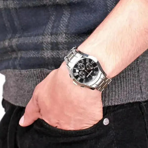 Emporio Armani Claudio Chronograph Quartz Men's Watch AR0673 - Watch Enclave