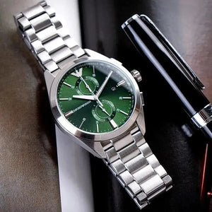 Emporio Armani Claudio Quartz Chronograph Men's Watch AR1480 - Watch Enclave