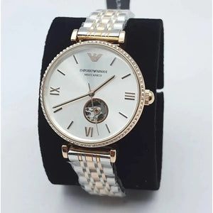 Emporio Armani Gianni T - Bar Automatic Women's Watch AR60019 - Watch Enclave