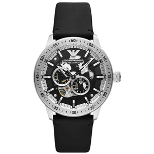 Emporio Armani Mario Skeleton Automatic Men's Watch AR60051 - Watch Enclave