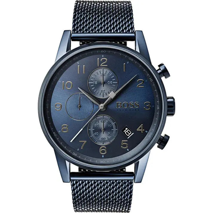 Hugo Boss 1513538 Blue Stainless Steel Men's Watch Hugo Boss