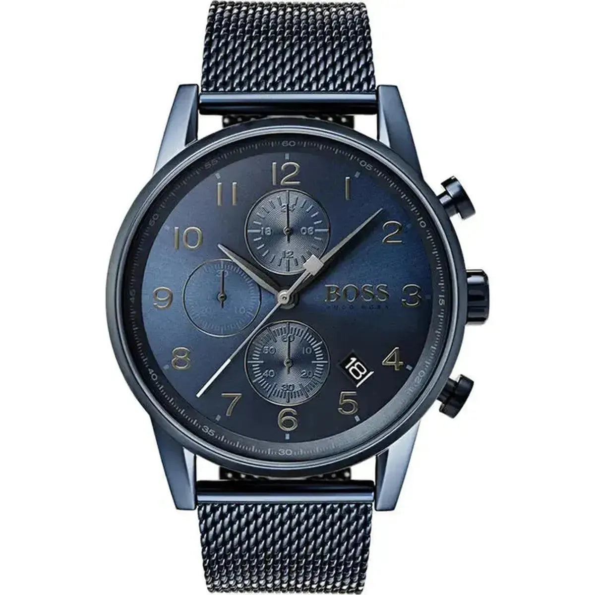 Hugo Boss 1513538 Blue Stainless Steel Men's Watch Hugo Boss